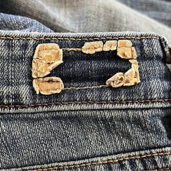 Levi’s Mid Rise Skinny Denim Jeans Indigo 8M - Picture 6 of 7